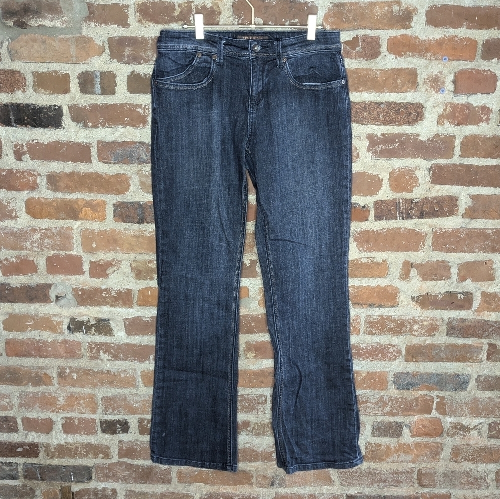 The Limited Size 10 Dark Wash Mid Rise Straight Leg Denim Blue Jeans‎